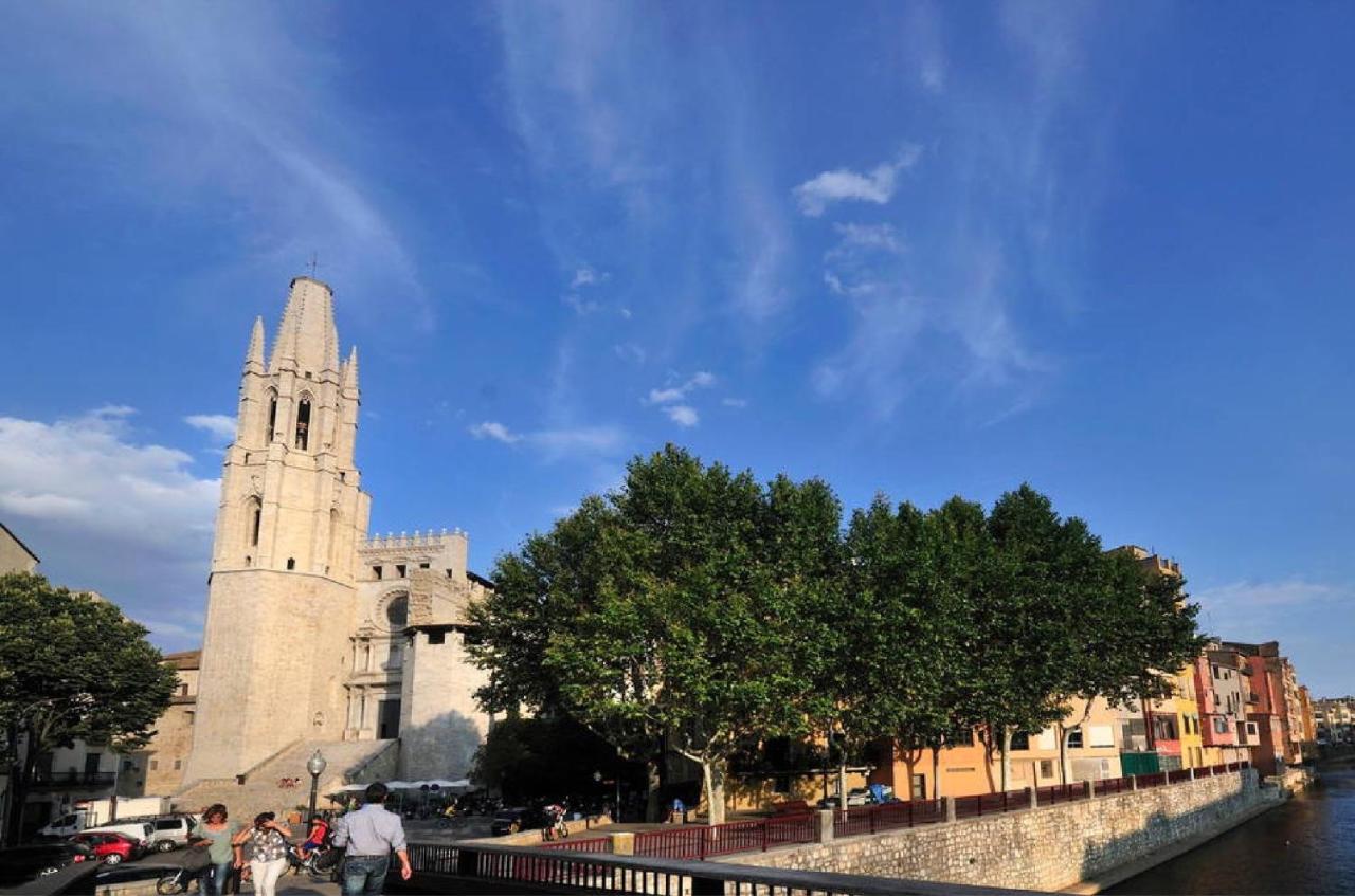 Acogedor Apartamento Girona Centro Daire Dış mekan fotoğraf